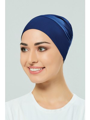 Havuz Deniz Düz Bone R-999-B MAVI03