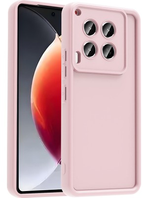 Farma Teknoloji Tecno Camon 30 Kılıf Kamera Korumalı Frm Ananas Kapak - Pembe