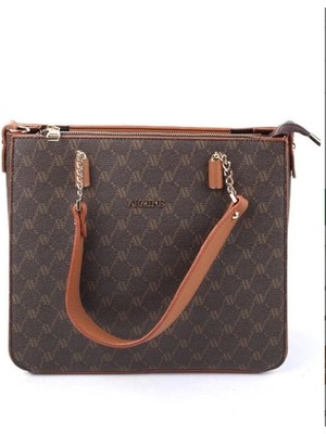 Armine Bayan Çanta 362 Kahve Noktalı