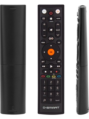 Orjinal Kr D-Smart Hd Blue Go Tuşlu Yeni Nesil Uydu Kumandası (4767) - ARS8462-8107