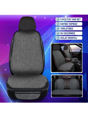 Galaxy Oto Koltuk Kılıfı 7 Parça Keten