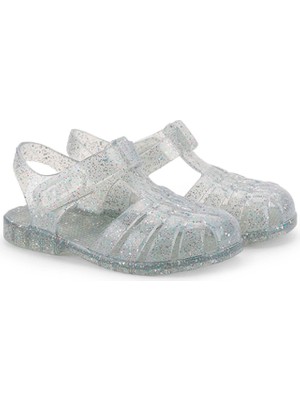 29-34 Numra Igor Simli Clasıca Crıstal Sandalet - Şeffaf