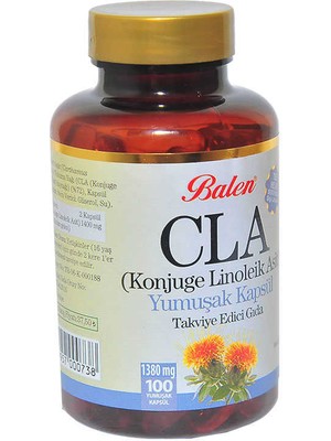Cla Aspir Yağı (Konjuge Linoleik Asit) Yumuşak 100 Kapsül