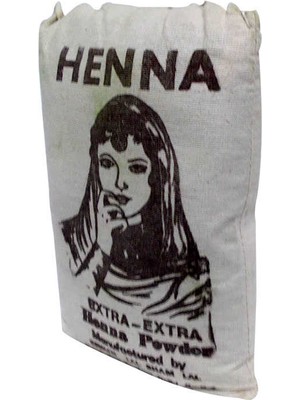 Kına Doğal Saf Urel Toz Kına Bez Çuval 500 gr