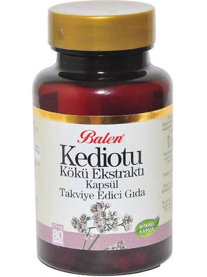 Kediotu Kökü Ekstraktı 80 Kapsül