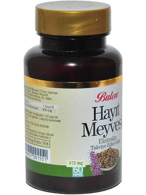 Hayıt Meyvesi 60 Kapsül