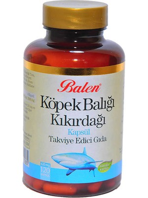Köpek Balığı Kıkırdağı Diyet Takviyesi 900  x 60 Kapsül