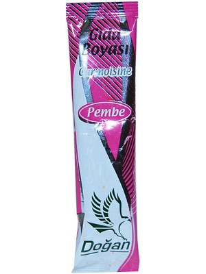 Pasta Şerbet Slime Gıda Boyası Pembe Toz 9 gr Paket