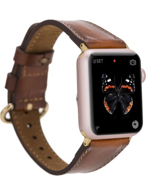  Watch Uyumlu Deri Kordon 38-40-41MM Rom RST2EF