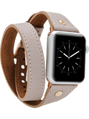  Watch Uyumlu Deri Kordon 38-40-41MM Slim Dt Erc3