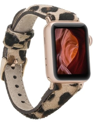  Watch Uyumlu Deri Kordon 42-44-45MM Slim LE01N