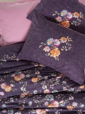  Feminen Çift Kişilik Nevresim Takımı Alessa Pembe