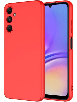 Spia Samsung Galaxy A05S ile Uyumlu Kılıf Kırmızı Lansman Kapak (Samsung Galaxy A05S ile Uyumlu, Kırmızı)