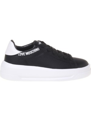 Love Moschino Siyah - Beyaz Kadın Sneaker JA15525G0M