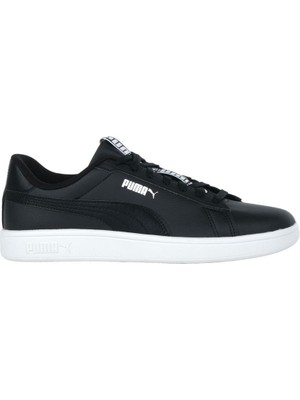 Puma 392501 02 Smash 3.0 Logobsesion Siyah-Beyaz Erkek Spor Ayakk