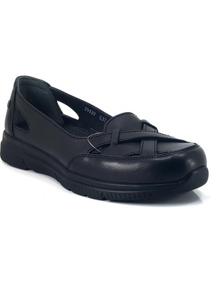 Forelli Anya 25YA Kadın Anatomik Günlük Ayakkabı Siyah