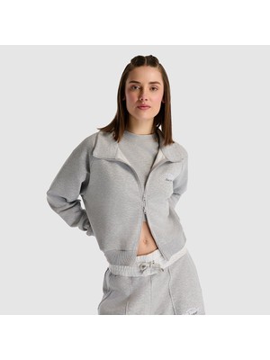 New Balance WNJ1507 Gri Kadın Mont & Yelek