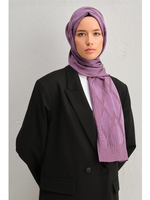Armine Lyocell Naia Zikzak Desen Şal 1113-28