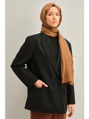Armine Trend Lyon Şal 1 - 247322 Kahverengi