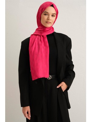 Armine Trend Jakarlı Pembe Dama Desen Diamond şal 2 - 52