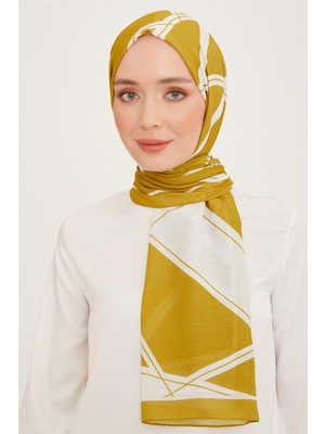 Armine Trend Şal 10003 - 09 Yağ Yeşili