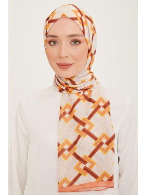 Armine Trend Şal Somon Karma Desen 10006 - 11