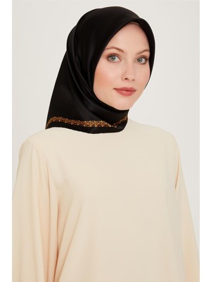 Armine Klasik Desenli Sura Saf İpek Eşarp 9260D 03 02