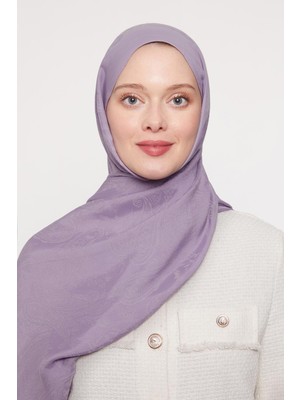 Lila Hint Desen Grazia Şal