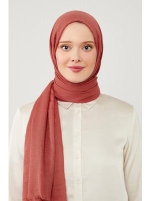 Levidor Lêvi D'or Kiremit Buruşuk Kumaş Hawai Şal