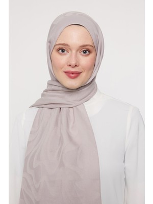 Pudra Soyut Desen Grazia şal