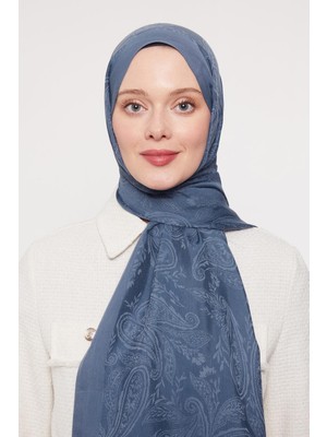 Indigo Hint Desen Grazia Şal