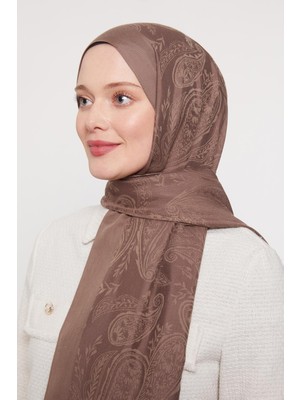 Kahve Hint Desen Grazia Şal