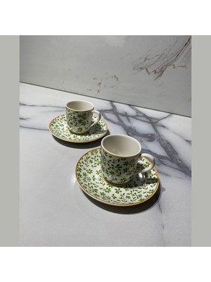 DM Porselen Dmporselen 2'li Kahve Fincan Takımı