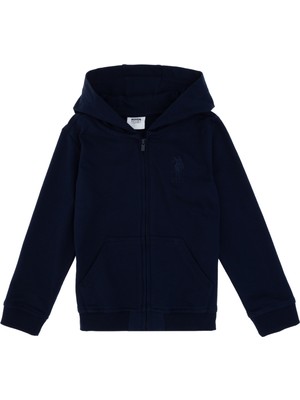 U.S. Polo Assn. Erkek Çocuk Lacivert Basic Sweatshirt 50304854-VR033