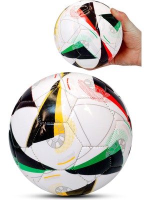 Hentbol Topu Renkli Euro Parlak Katmanlı Çocuk Mini Futbol Topu No:1 Iç Mekan Minik Top F88