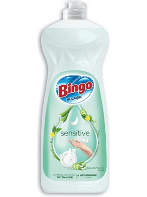 Bingo Sıvı Bulaşık Deterjanı 1500 ml Sensitive Hassas