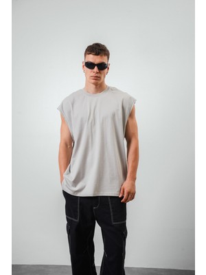 Respire Erkek Basic Tank Top Atlet Kemik