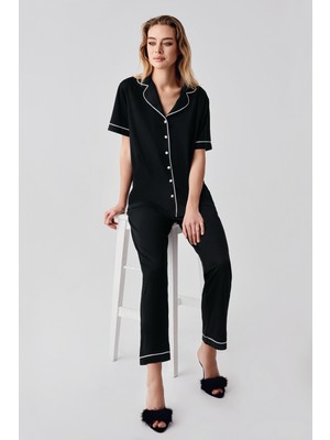 324- Perin Penye 4'lü Gecelik Takımı