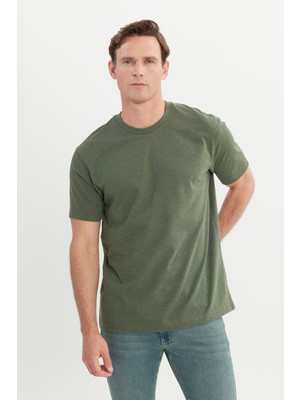 Altınyıldız Classics Pamuklu Modern Fit Rahat Kesim Bisiklet Yaka Tişört