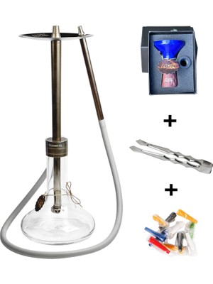 Target Xl Model Gray Nargile Takımı