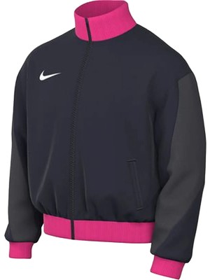Nike Dri-Fıt Strike 24 Erkek Futbol Antrenman Ceketi Uzun Kollu - FD7579-410