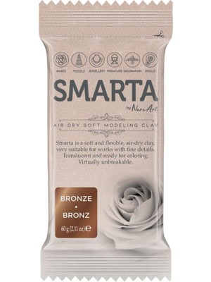 Smarta Havayla Kuruyan Modelleme Hamuru Metalik Bronz  60 gr