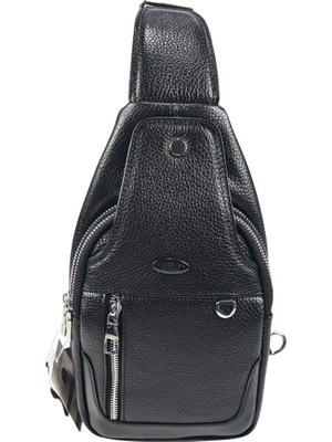 Sia Çanta Hakiki Dana Deri Yüksek Kalite Özel Işçilik 5 Gözlü Freebag Erkek Gögüs ve Omuz Çantası ( 10 Yıl Garanti )