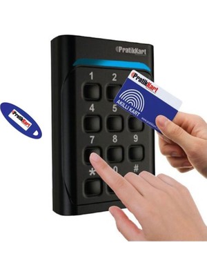 Pratik Cp Kartlı ve Şifreli Akıllı Kart Geçiş Sistemi