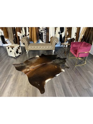 Hakiki Deri Dana Postu Mıx Kahve 175 x 210 - 1001000043