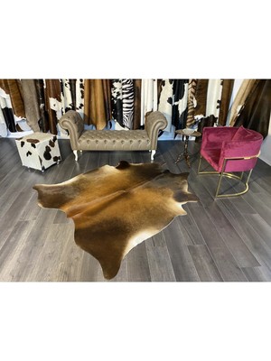 Hakiki Deri Dana Postu Mıx Kahve 185 x 210 - 1001000042