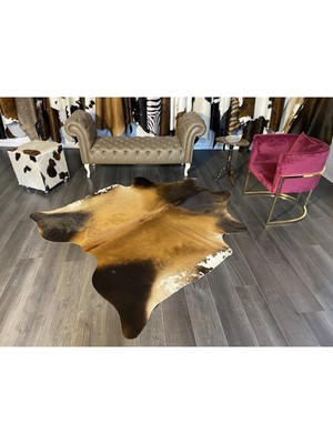 Hakiki Deri Dana Postu Mıx Kahve 180 x 220 - 1001000038