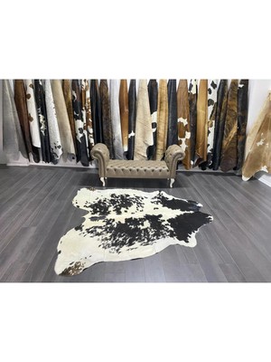 Hakiki Deri Dana Postu Siyah - Beyaz 200 x 235 - 0701000022