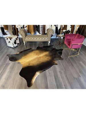 Hakiki Deri Dana Postu Mıx Kahve 185 x 230 - 1001000112