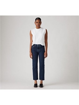 501® Crop Kadın Jean Pantolon - Salsa Stonewash